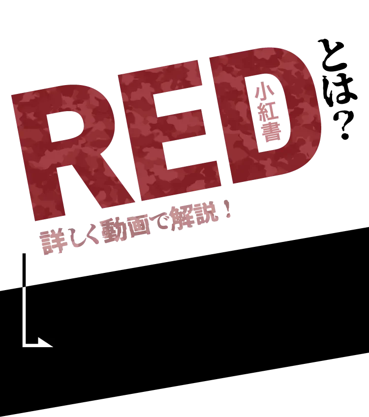 REDとは?詳しく動画で解説!